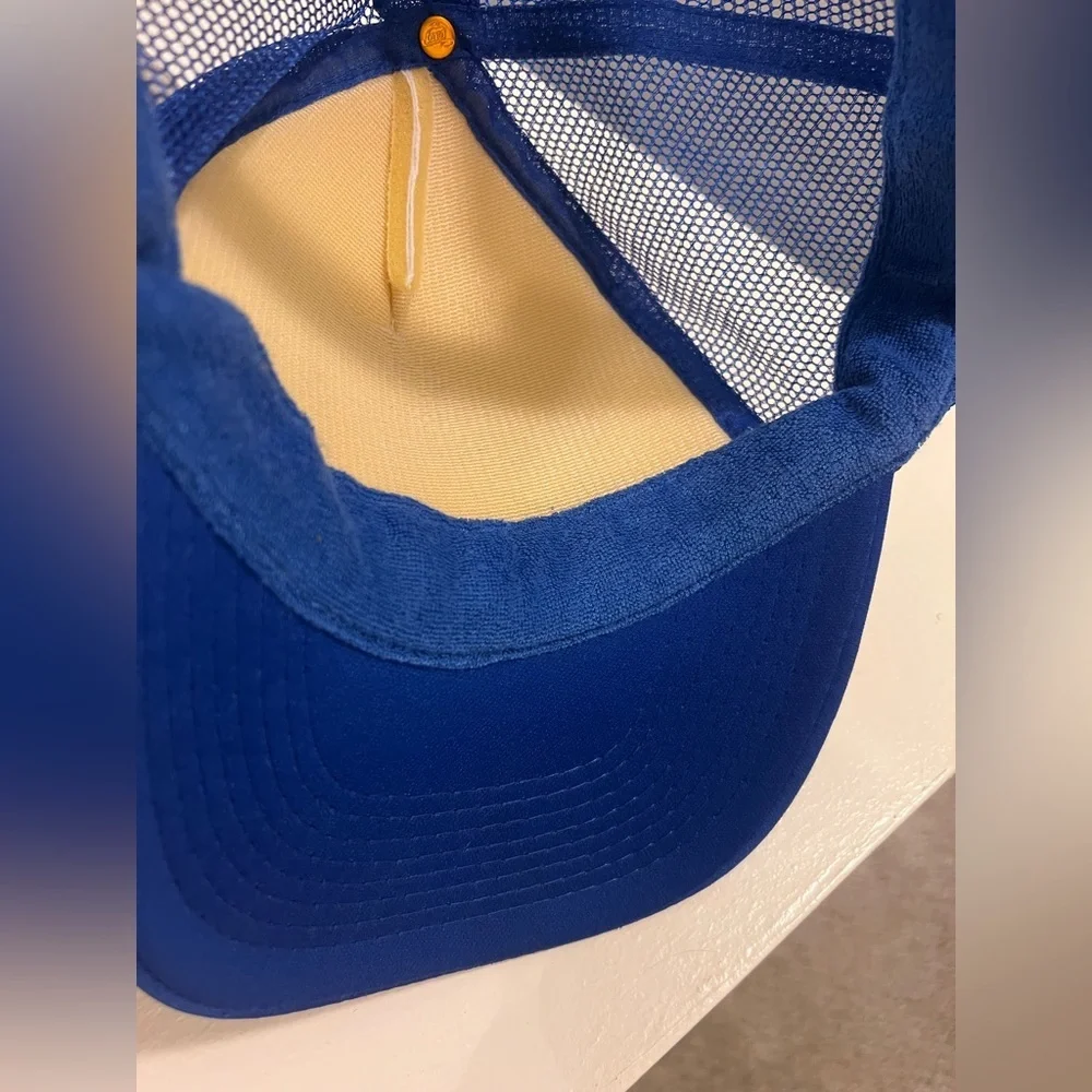Fremont Blue and White Trucker Hat - Retro inspired